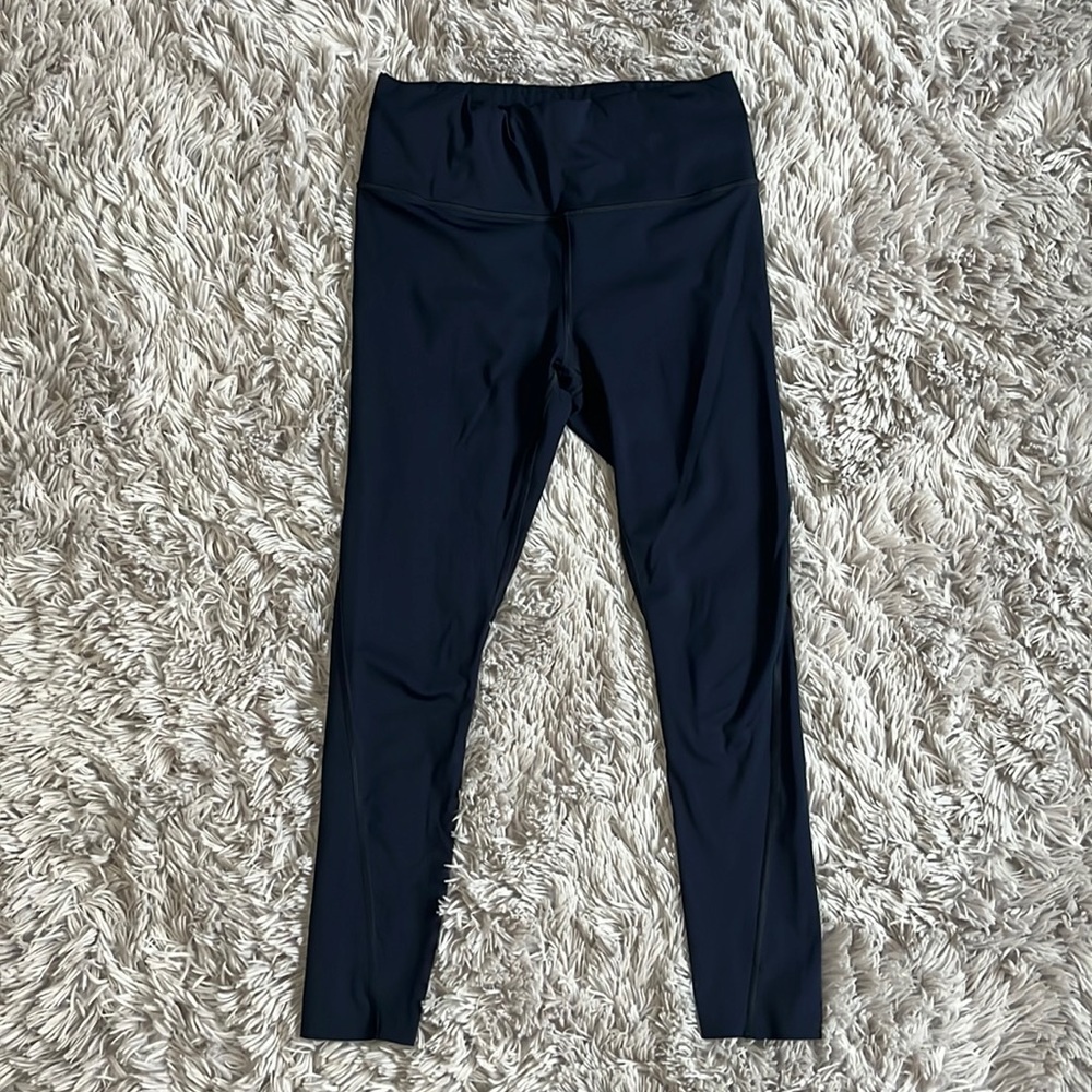 Athleta Navy Blue Leggings. Size Small.